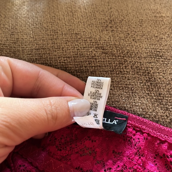 Cosabella Sweetie Bralette - Magenta, Size SP - Picture 5 of 5